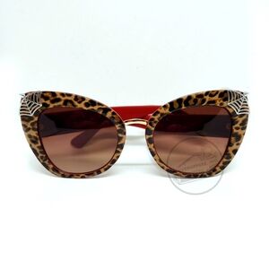 Nashville Belle Rockabilly Spiderweb Sunglasses Handmade Goth Lolita Leo…